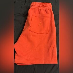 Jordan Men's Orange Sweat Shorts